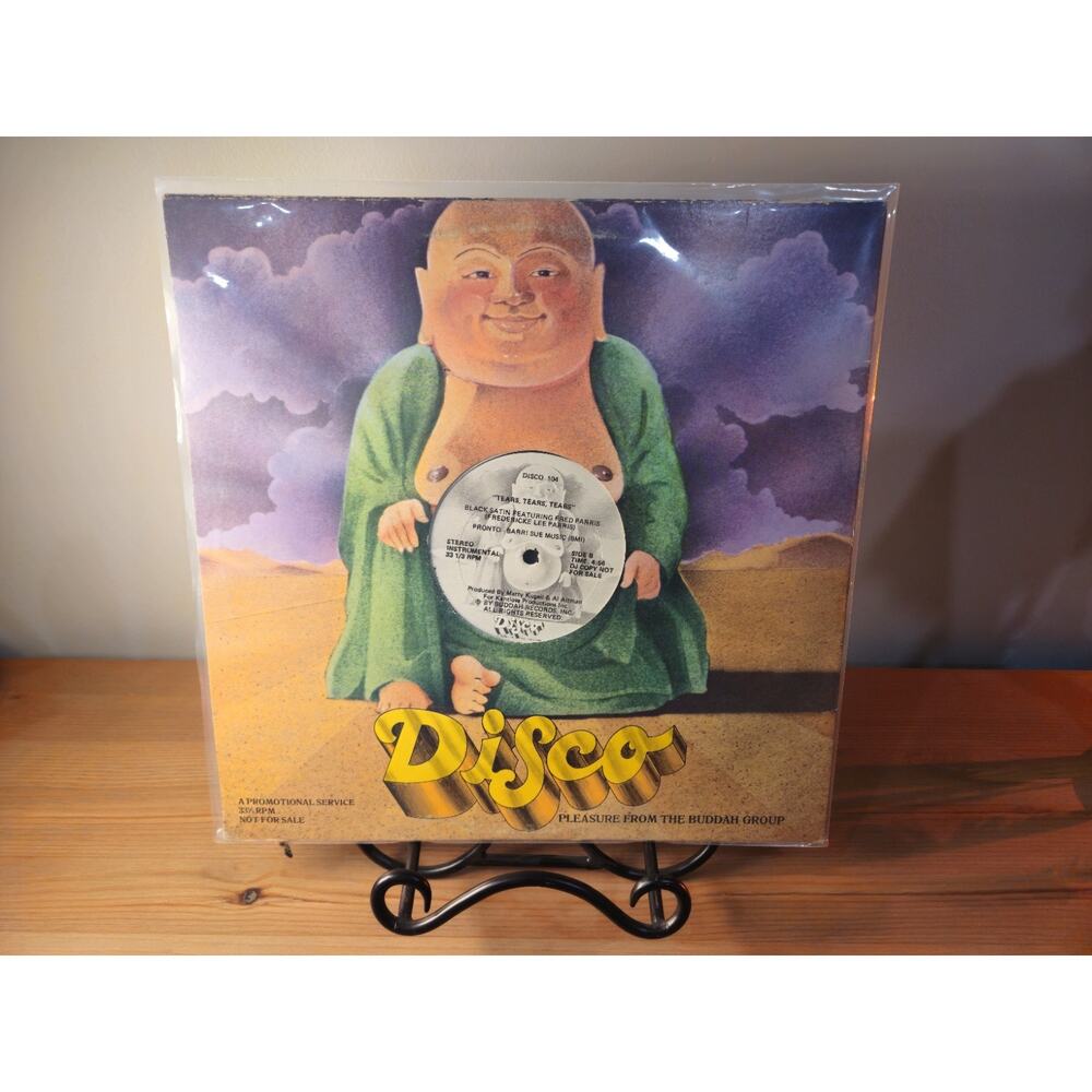 BLACK SATIN: tears, tears, tears BUDDAH 12" Single 33 RPM VG
